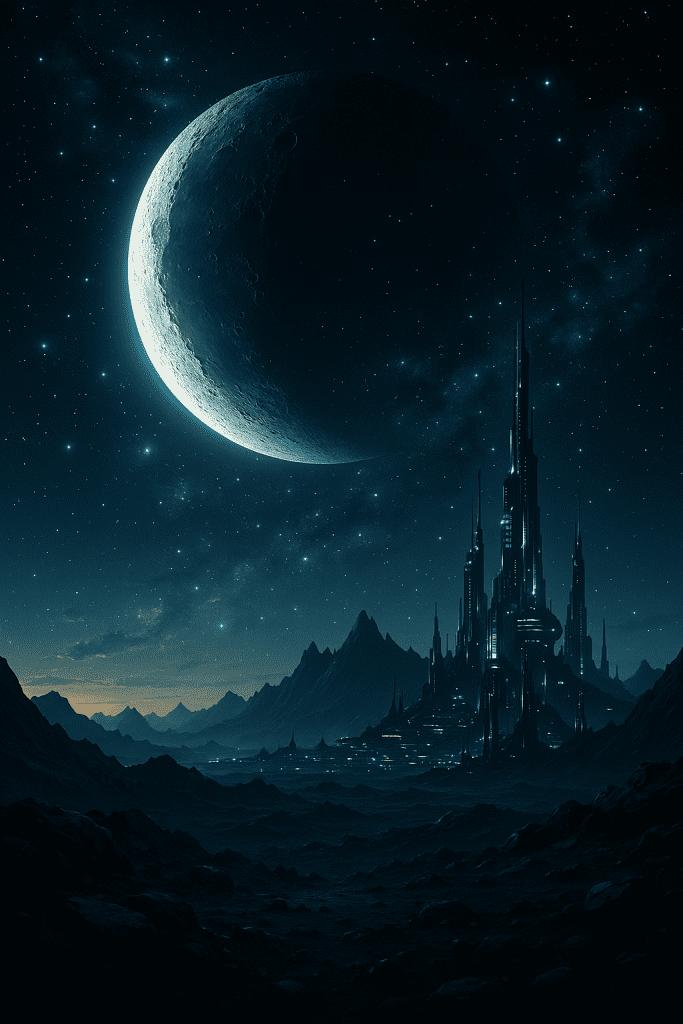 🌒 Eerste Kwartier van de Maan – 4 mei 2025