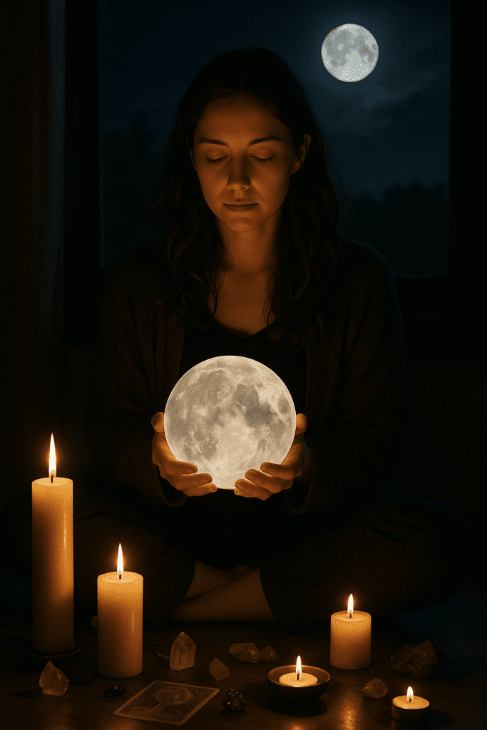 De kracht van de wassende maan – groei, intentie en magie in beweging